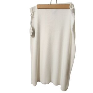 Ava & Viv 1x White Sweater Pencil Midi Skirt